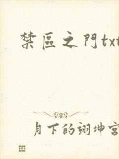 禁区之门txt