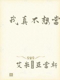 我真不想当圣师