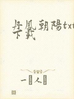 丹凤朝阳txt下载