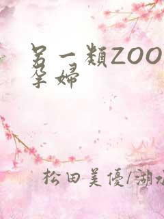 另一类ZOOM孕妇