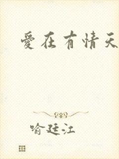 爱在有情天小说