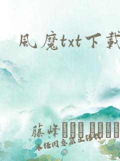 风魔txt下载