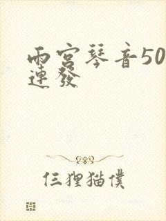 雨宫琴音500连发