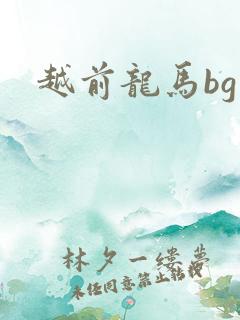 越前龙马bg