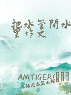 把水管开水放B里作文