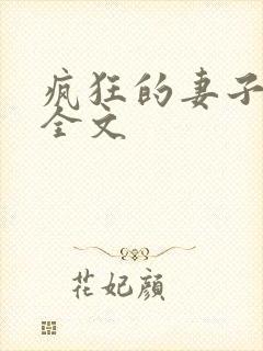 疯狂的妻子小说全文