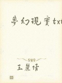 梦幻现实txt
