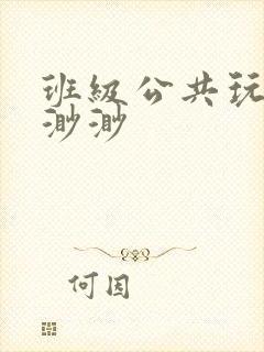 班级公共玩具叶渺渺