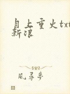 月上重火txt新浪