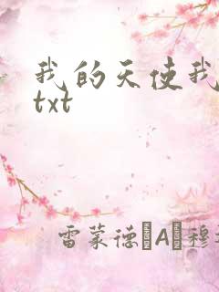 我的天使我的爱txt