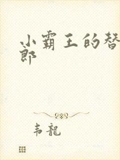 小霸王的替婚玉郎