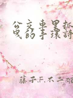 公交车里抓着摇曳的手环诗情