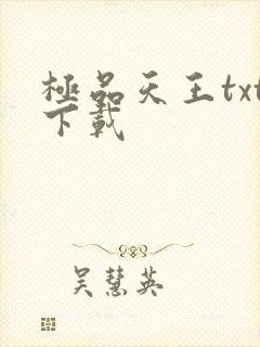 极品天王txt下载