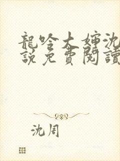 龙吟大婶沈浩小说免费阅读笔趣阁