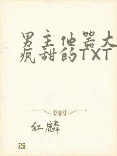 男主他器大活好疯甜的TXT