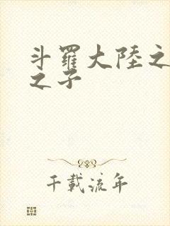 斗罗大陆之七怪之子