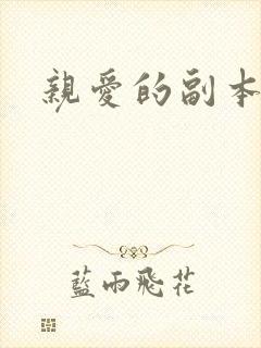 亲爱的副本先生