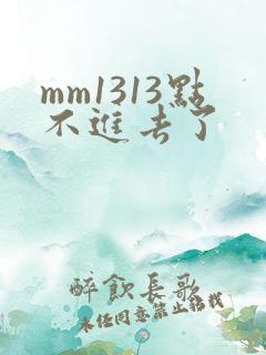 mm1313点不进去了