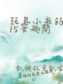 玩具小米的1一15笔趣阁