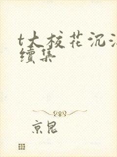 t大校花沉浮录续集