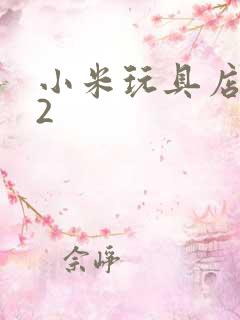 小米玩具店老板2