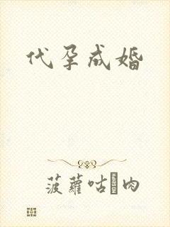代孕成婚