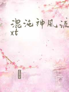 混沌神风流史txt