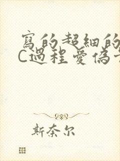 写的超细的多肉C过程爱伪骨科