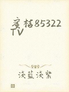 蜜桔85322TV