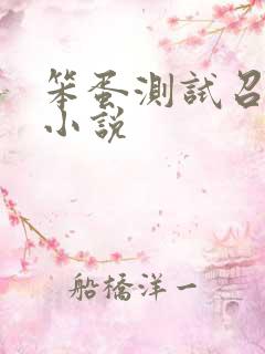 笨蛋测试召唤兽小说
