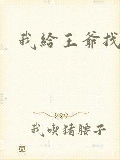 我给王爷找小三