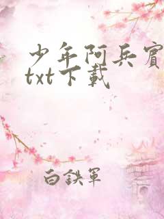 少年阿兵宾小说txt下载
