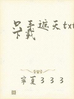 只手遮天txt下载