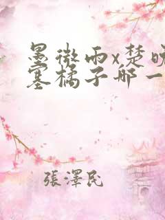 墨微雨x楚晚宁塞橘子哪一章