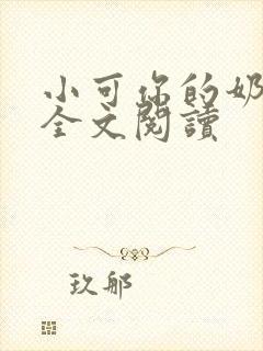 小可你的奶真大全文阅读