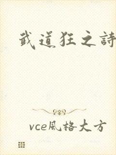 武道狂之诗