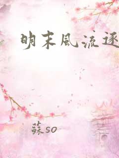 明末风流逐鹿记