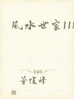 风水世家118
