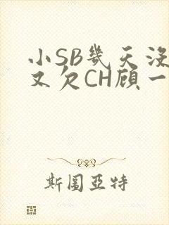 小SB几天没做又欠CH顾一成