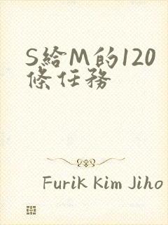 S给M的120条任务