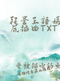 段誉王语嫣在井底插曲TXT