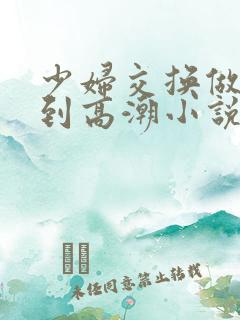 少妇交换做爰做到高潮小说