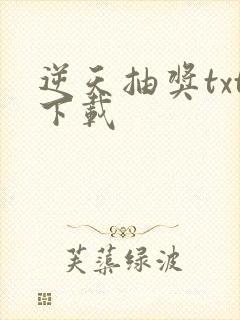 逆天抽奖txt下载