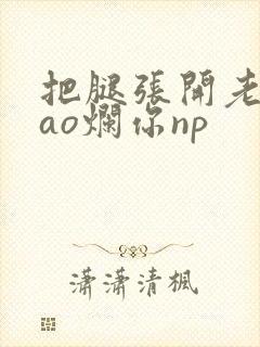 把腿张开老子cao烂你np