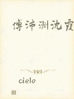 傅沛洲沈霞小说