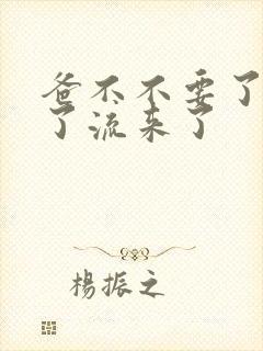 爸不不要了太满了流来了