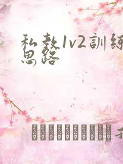 私教1v2训练思路