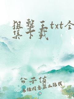 狙击王txt全集下载