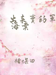 出来卖的军校生 海棠
