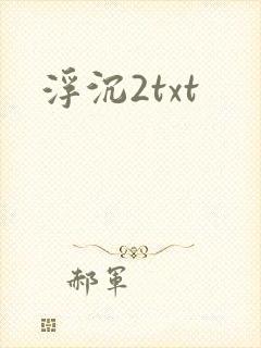 浮沉2txt